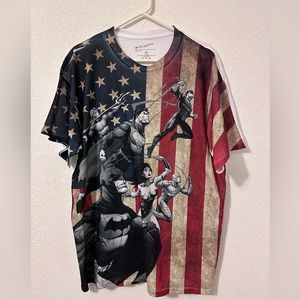Vintage justice league tee